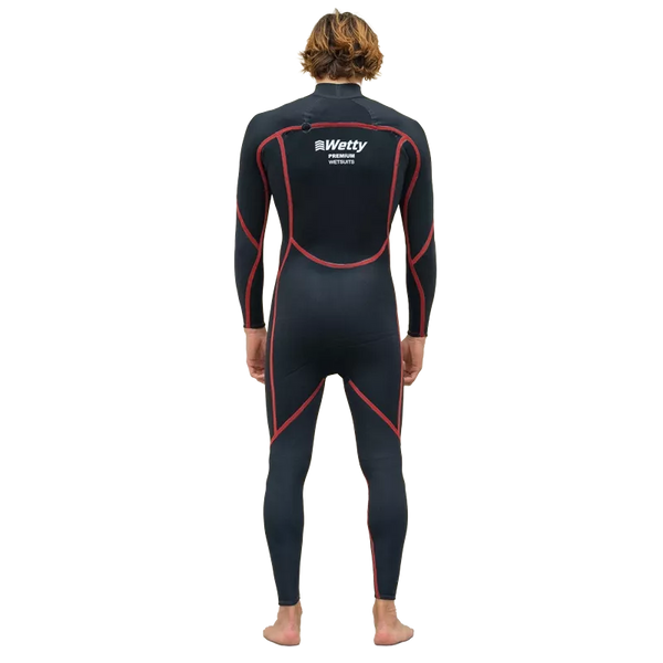Wetty Warrior Steamer Wetsuit - 5/4mm