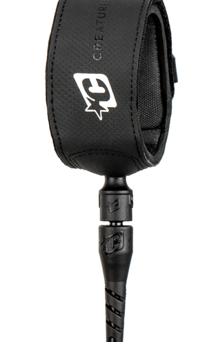 Creatures of Leisure 6' Leash Superlite Pro 6 leash - Carbon Lime