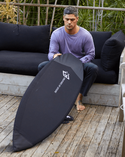 Creatures of Leisure Boardbag Shortboard Aero Lite 5'8" - Black