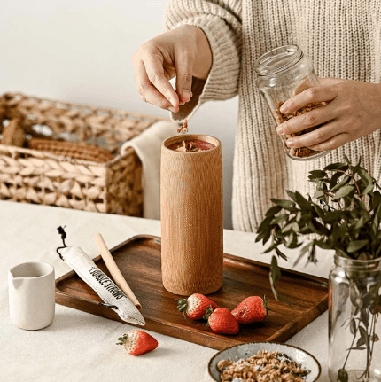 Jungle Culture Natural Bamboo Cup