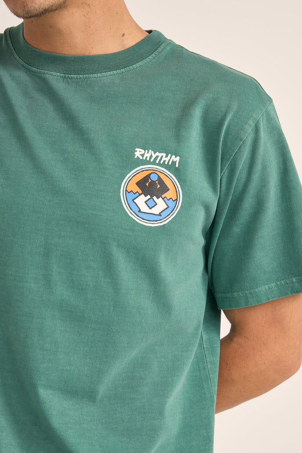 Rhythm Channel T-Shirt - Vintage Green