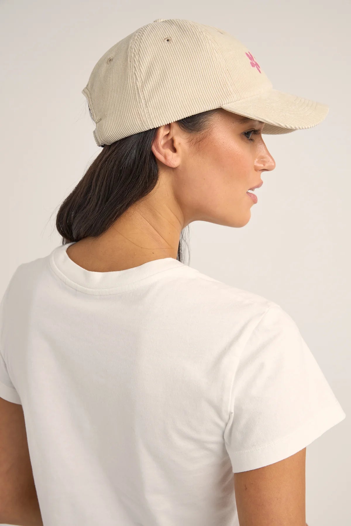 Rhythm Bora Bora Floral Cap - Vintage White
