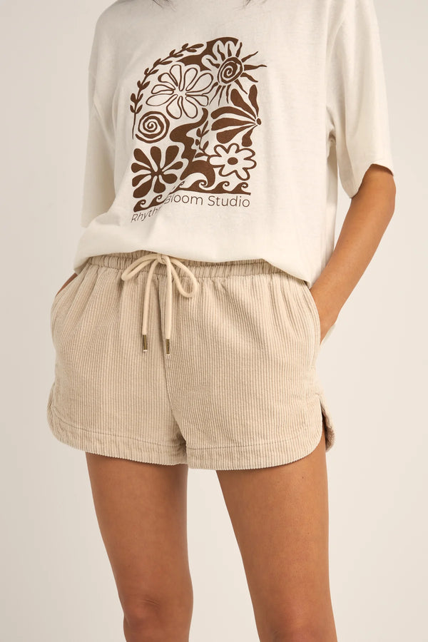 Rhythm Mazzy Corduroy Short - Sand