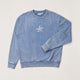 Rhythm Men's Drifter Salt Wash Crew Fleece - Indigo