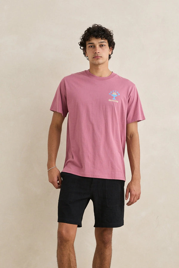 Rhythm Men's Catina SS T-shirt - Fig