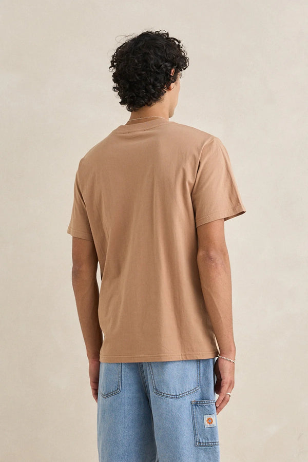 Rhythm Men's Drifter SS T-Shirt - Clay