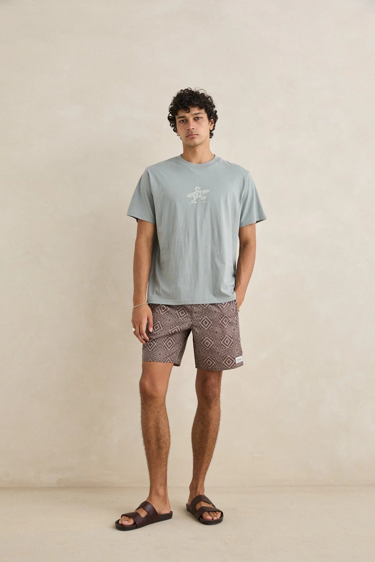 Rhythm Men's Drifter SS T-Shirt - Seafoam