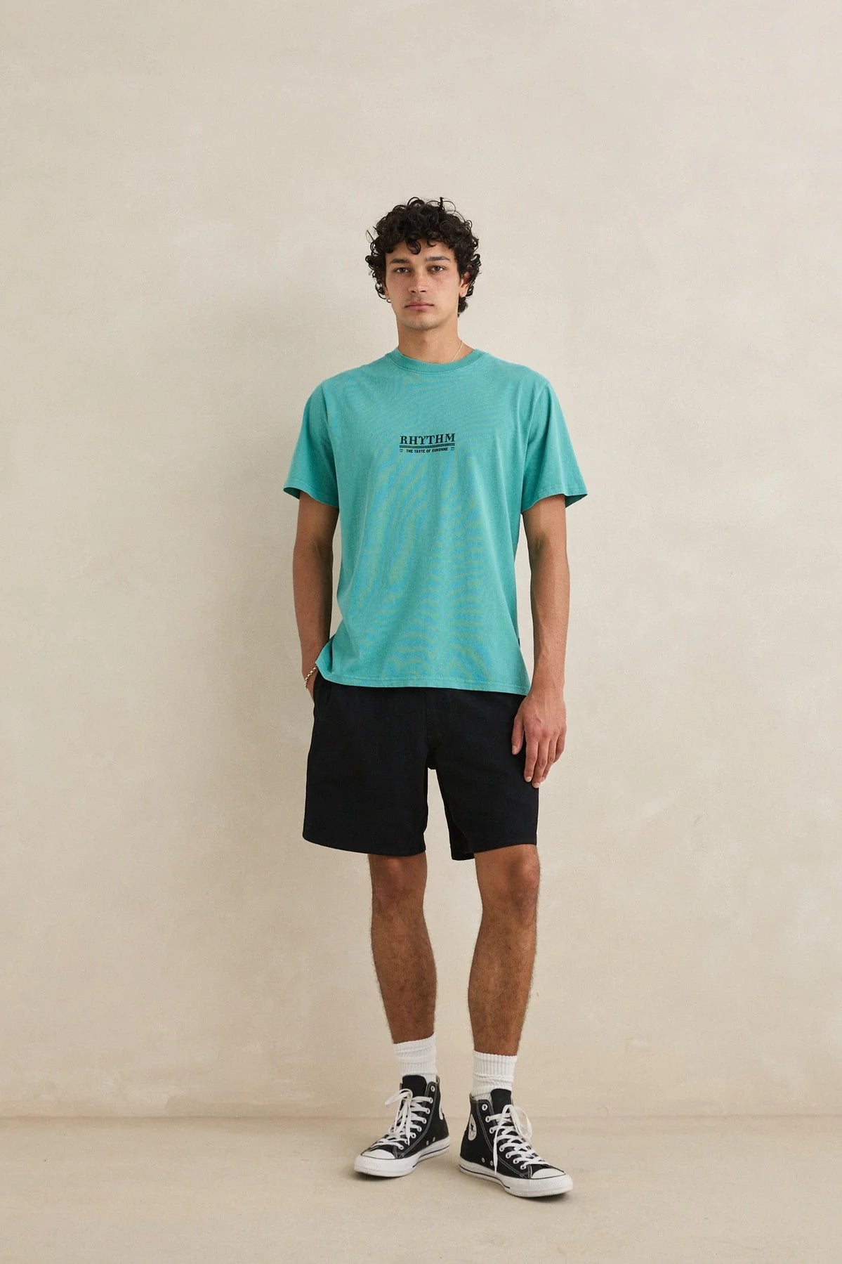 Rhythm Men's Cactus Vintage SS T-Shirt - Wasabi