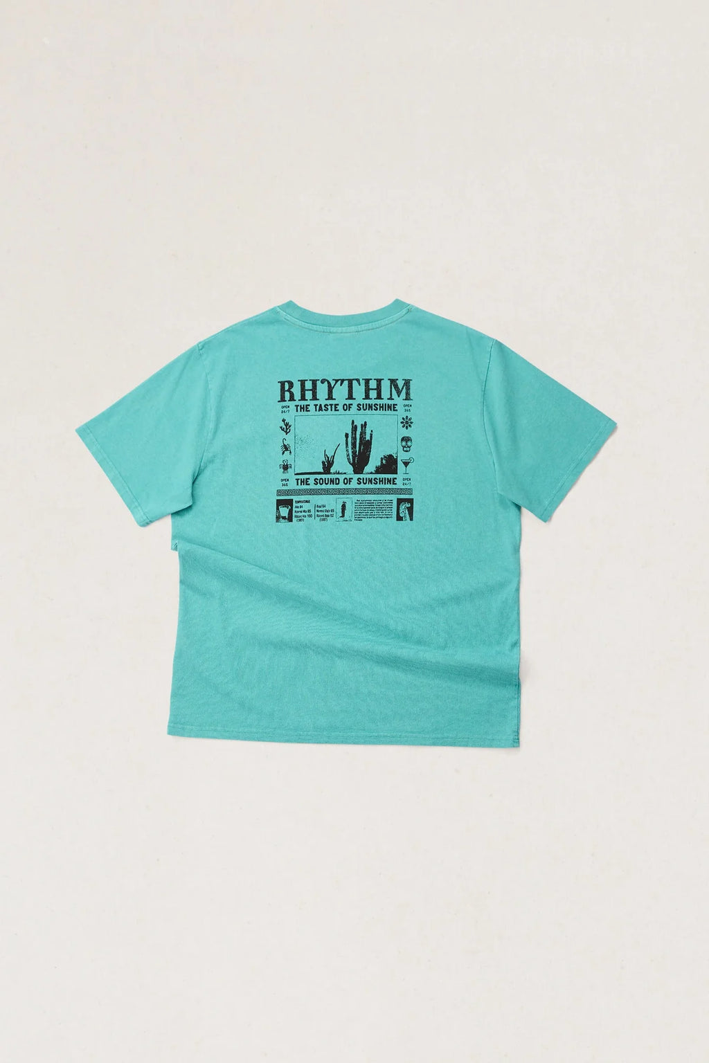 Rhythm Men's Cactus Vintage SS T-Shirt - Wasabi