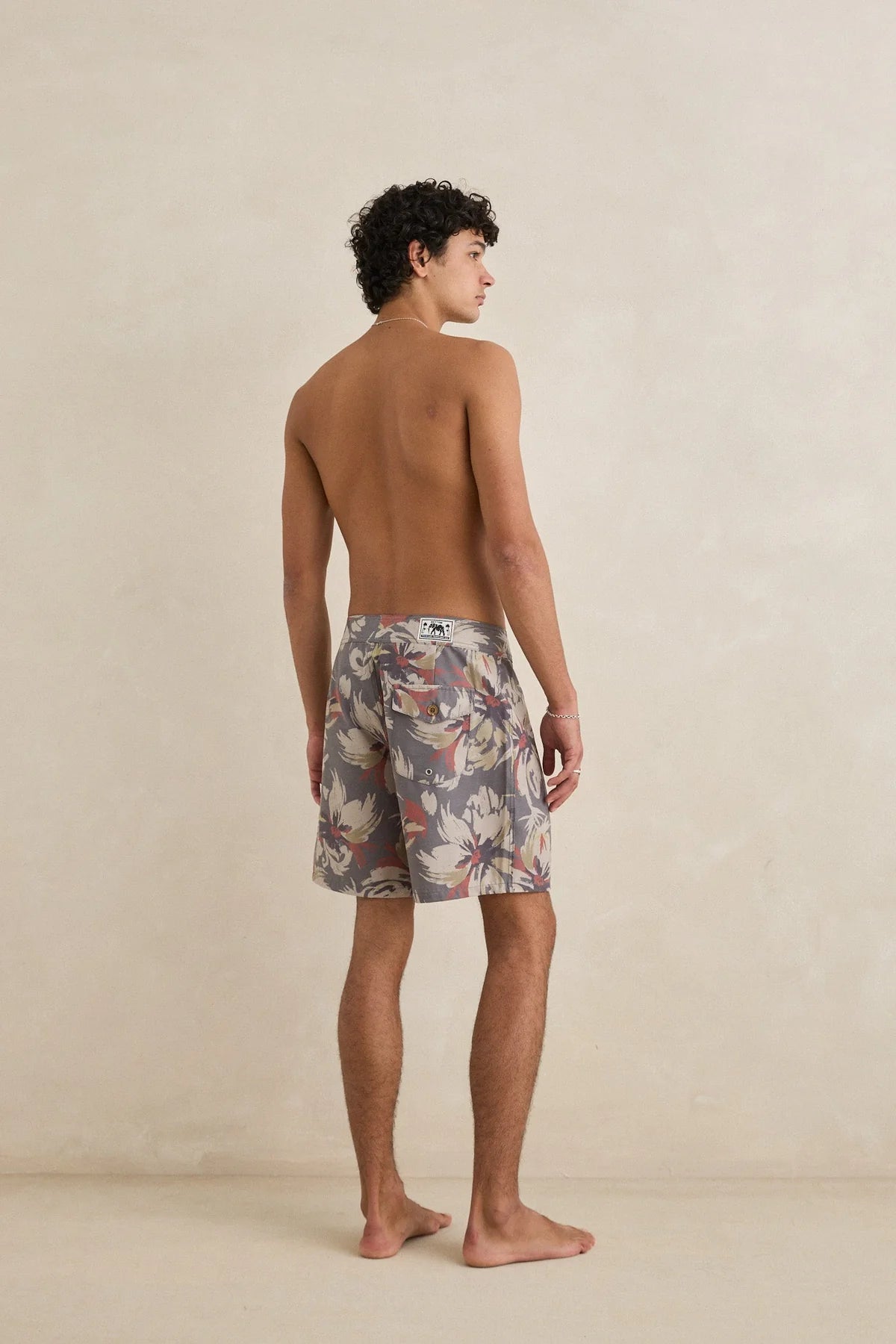 Rhythm Men's Tropical Camo Trunk Boardshorts 18"- Camo