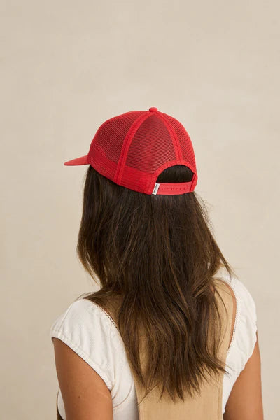 Rhythm Ladies Supply Trucker Cap - Red