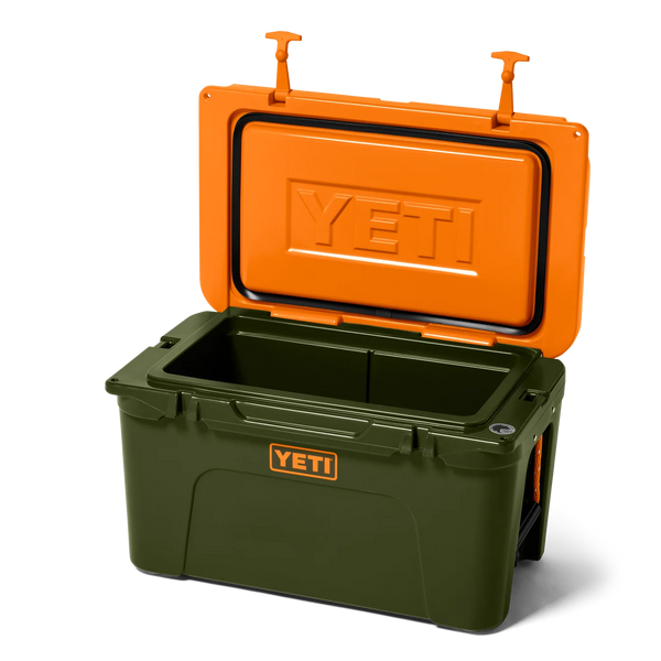 Yeti Tundra 45 Cool Box Olive / King Crab Orange