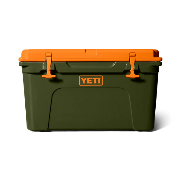 Yeti Tundra 45 Cool Box Olive / King Crab Orange