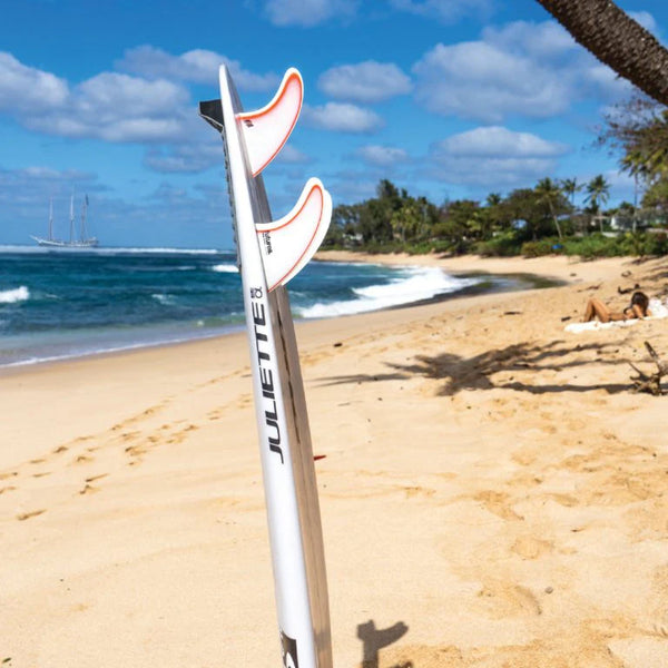 Futures - Ethan Ewing Thruster Surfboard Fins Size Large – Red