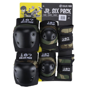 187 Killer Pads Pads 187 Killer Pads - Jr. Six Pack - Camo