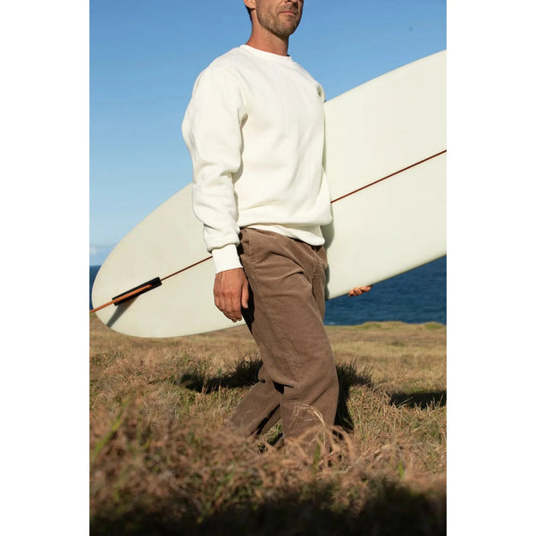 Rhythm Men's Cord Jam Pant - Ash