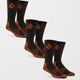 Volcom Workwear Socks (3 pack) - Black
