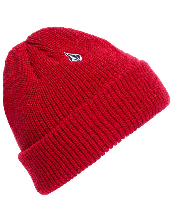 Volcom Full Stone Beanie - Lifeguard Red