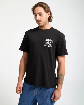 Volcom Stoneys Basic Short Sleeved T-Shirt -  Black