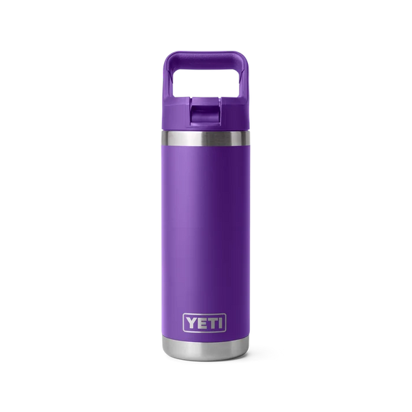 YETI RAMBLER 18OZ COLOUR STRAW BOTTLE - Pace Purple