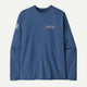 Patagonia Men's Lightweight Unity Fitz Wildrise Crewneck Sweatshirt - Clement Blue
