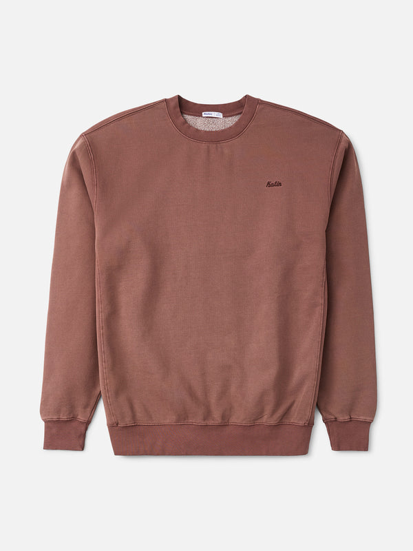 Katin Embroidered Crew - French Vintage Wash