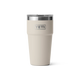 YETI 20 oz (591 ml) Rambler® Stackable Cup With MagSlider™ Lid - Cape Taupe
