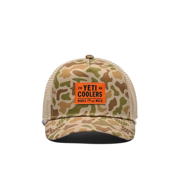 YETI Coolers Camo Trucker Hat - Brown Camo