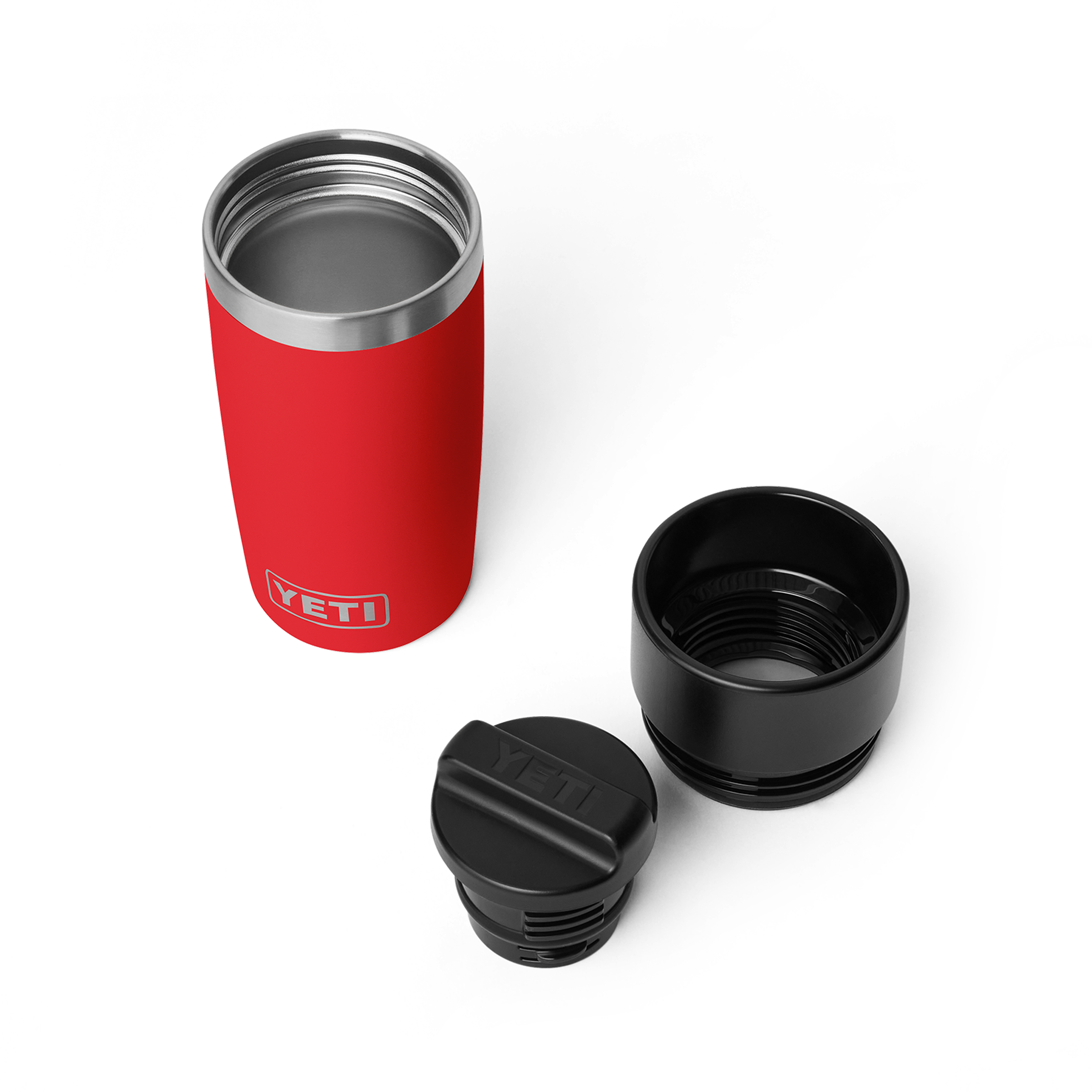 YETI 12 oz (355 ml) Travel Bottle With Commuter Cap - Rescue Red