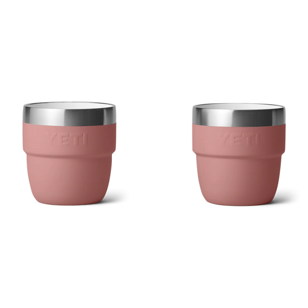 Yeti Rambler 4 oz Espresso Cup 2 PK - Sandstone Pink