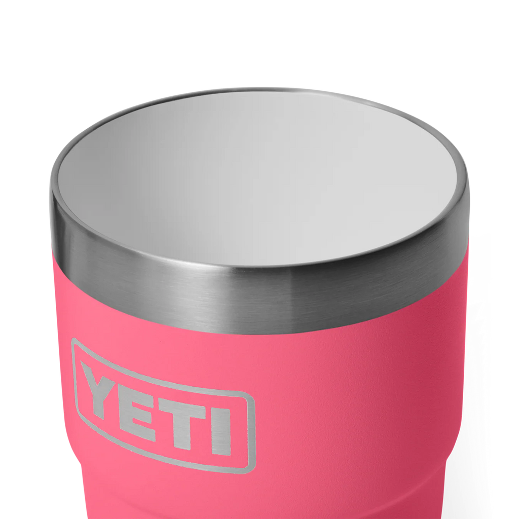 YETI 8 oz (236 ml) Rambler® Stackable Cup With DuraSip™ Ceramic Lining - Tropical Pink