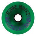 Slime Balls Mega Balls 80mm Skateboard Wheels - Metallic Green -  78a
