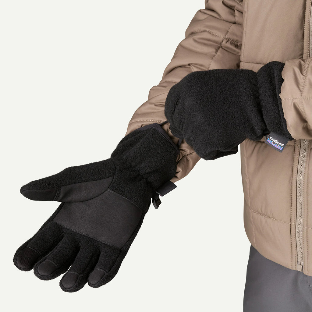 Patagonia Synchilla Fleece Gloves - Black