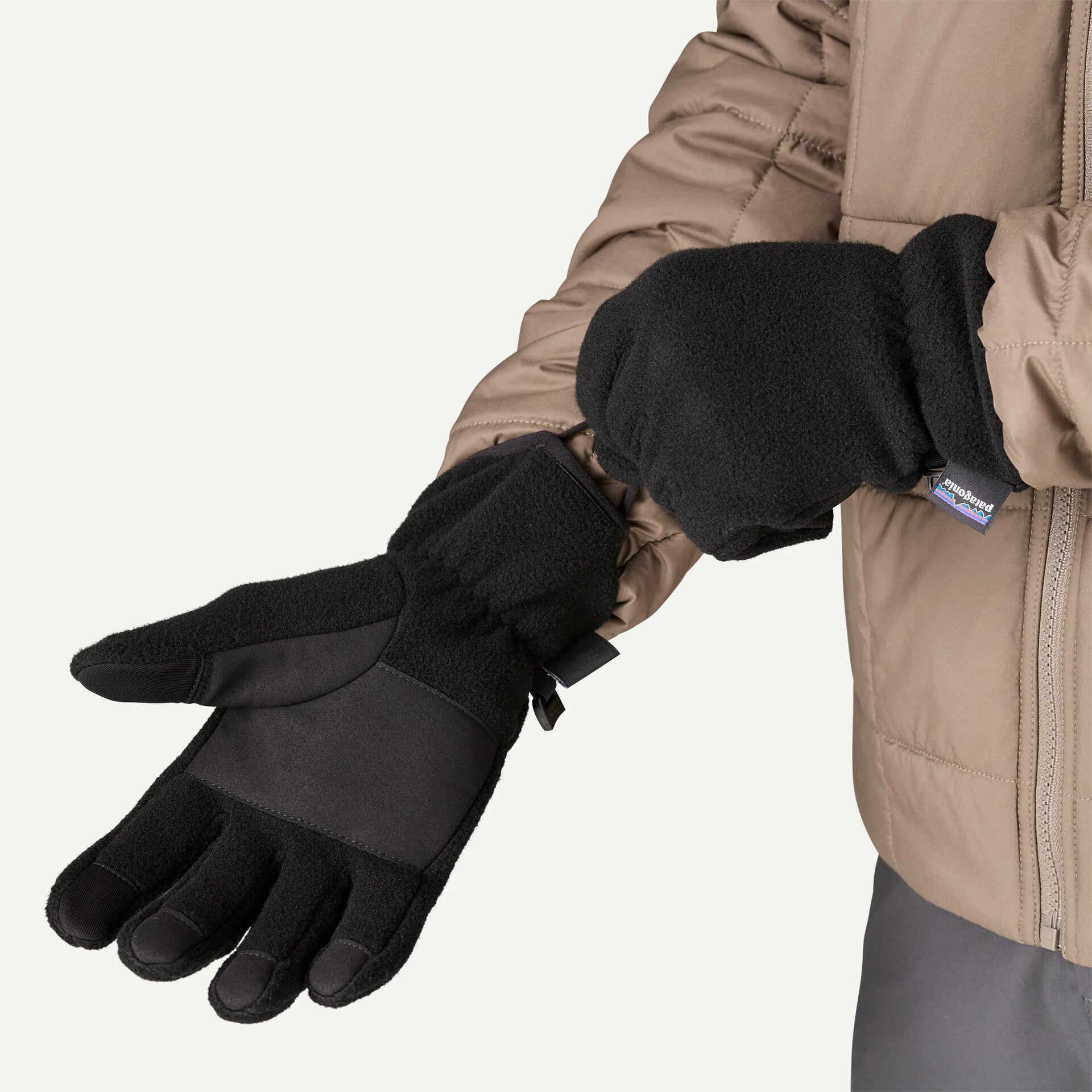 Patagonia Synchilla Fleece Gloves - Black