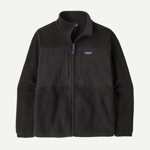 Patagonia Men's Retro Pile Fleece Patch Jacket - Black