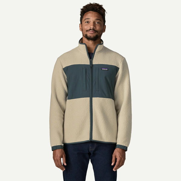 Patagonia Men's Retro Pile Fleece Patch Jacket - Black