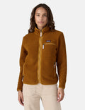 Patagonia Womens Retro Pile Marsupial Jacket - Shelter Brown