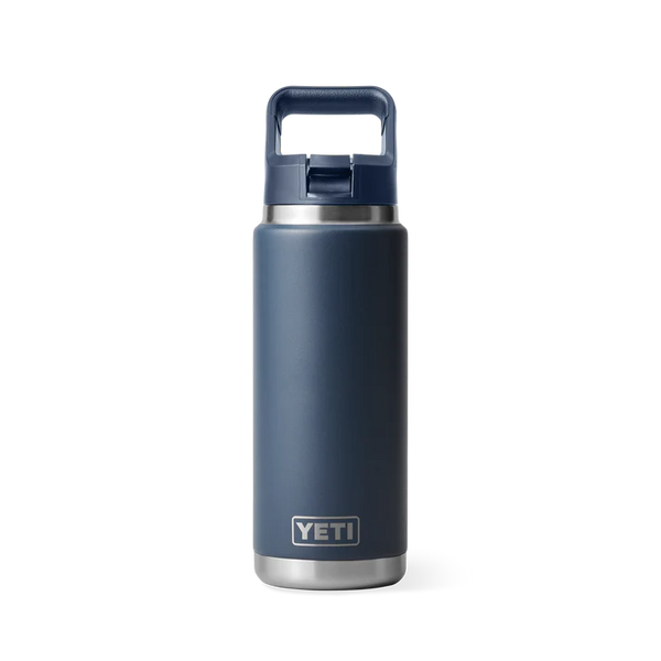 YETI RAMBLER 26 OZ STRAW BOTTLE - NAVY