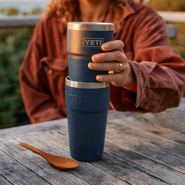 YETI 20 oz (591 ml) Rambler® Stackable Cup With MagSlider™ Lid - King Crab Orange