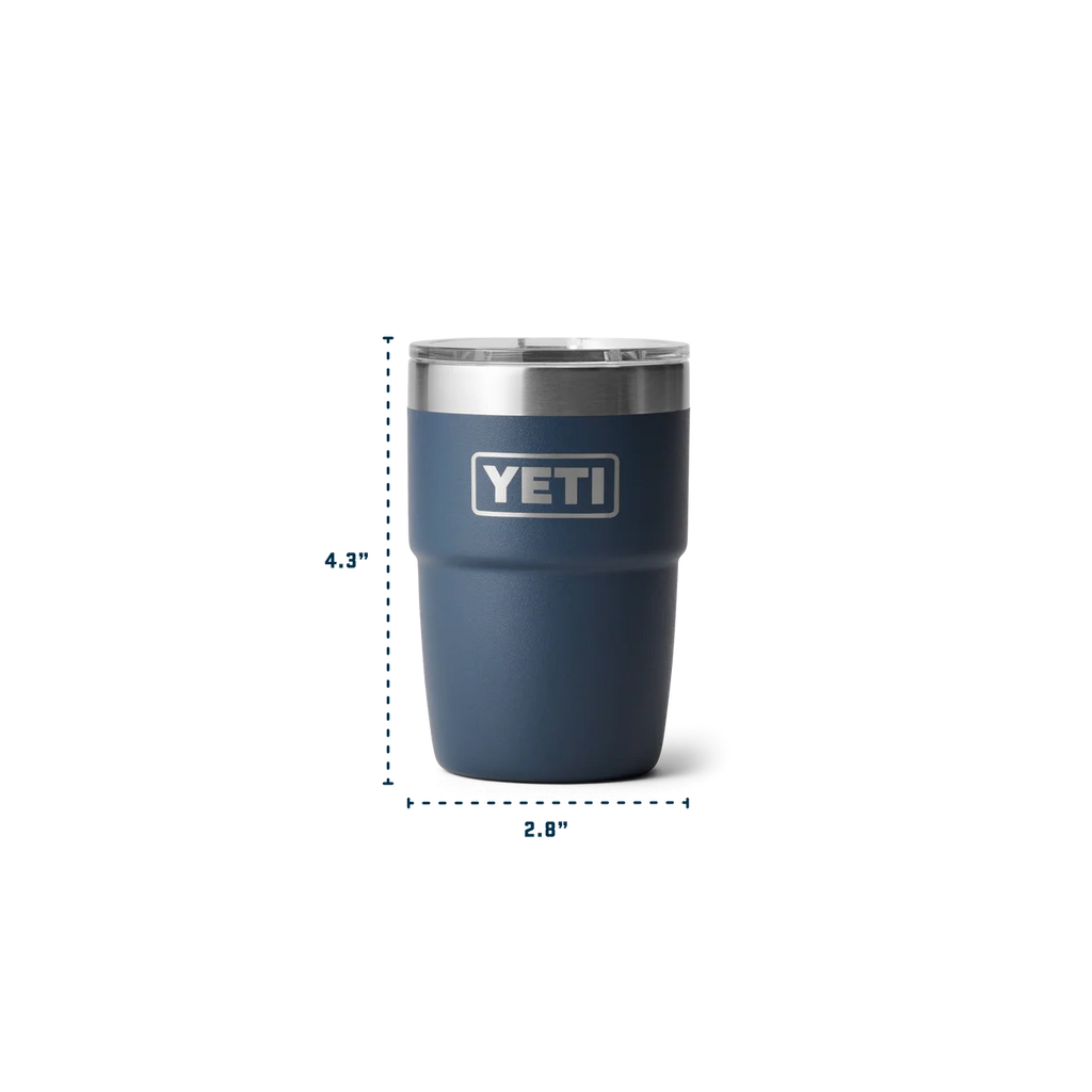 YETI 8 oz (236 ml) Rambler® Stackable Cup With DuraSip™ Ceramic Lining - Tropical Pink
