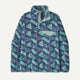 Patagonia Women's Lightweight Synchilla Snap-T Fleece Pullover - Jaguar Geo: Blue Sage