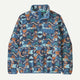 Patagonia Women's Lightweight Synchilla Snap-T Pullover Fleece - Swallowtail Geo, Still Blue