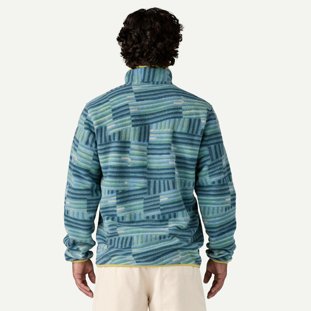 Patagonia Men's Lightweight Synchilla Snap-T Fleece Pullover - Wetland Blue