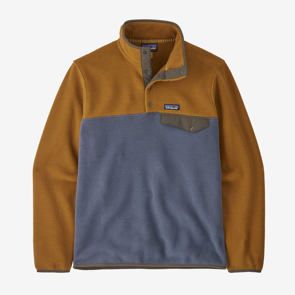Patagonia Men's Lightweight Synchilla Snap-T Fleece Pullover - Shelter Brown
