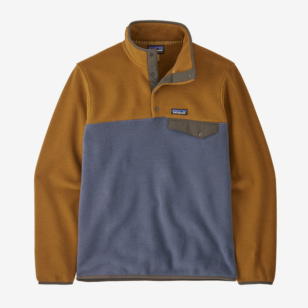 Patagonia Men's Lightweight Synchilla® Snap-T® Fleece Pullover - Shelter Brown