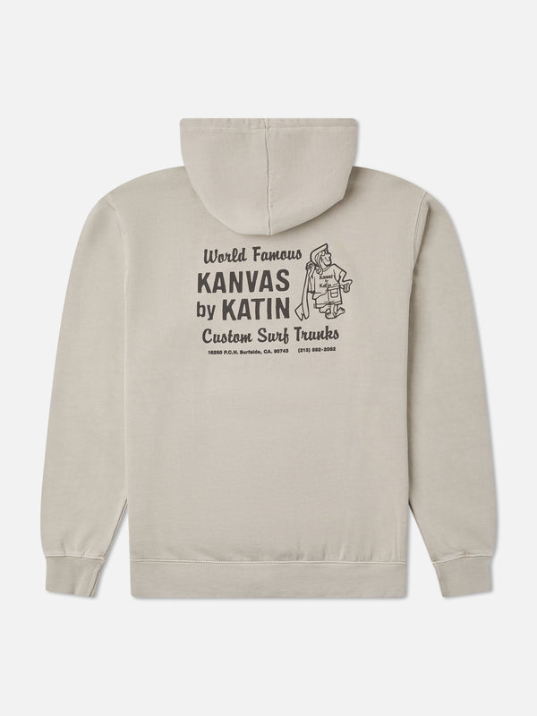 Katin Rag Hood - Cement Vintage Wash