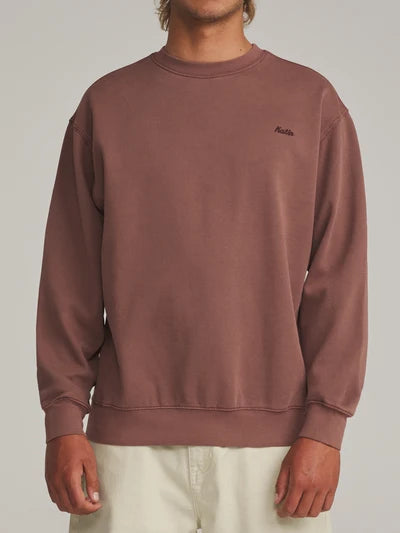 Katin Embroidered Crew - French Vintage Wash