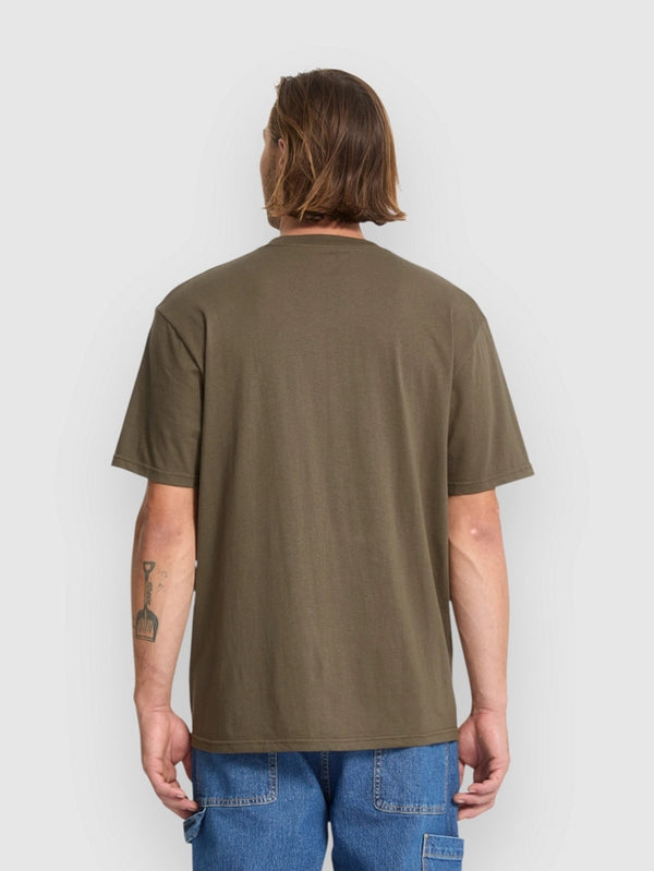 Volcom Longo Cats Bsc Short Sleeved T-Shirt - Sage Leaf
