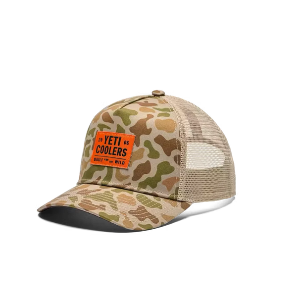 YETI Coolers Camo Trucker Hat - Brown Camo