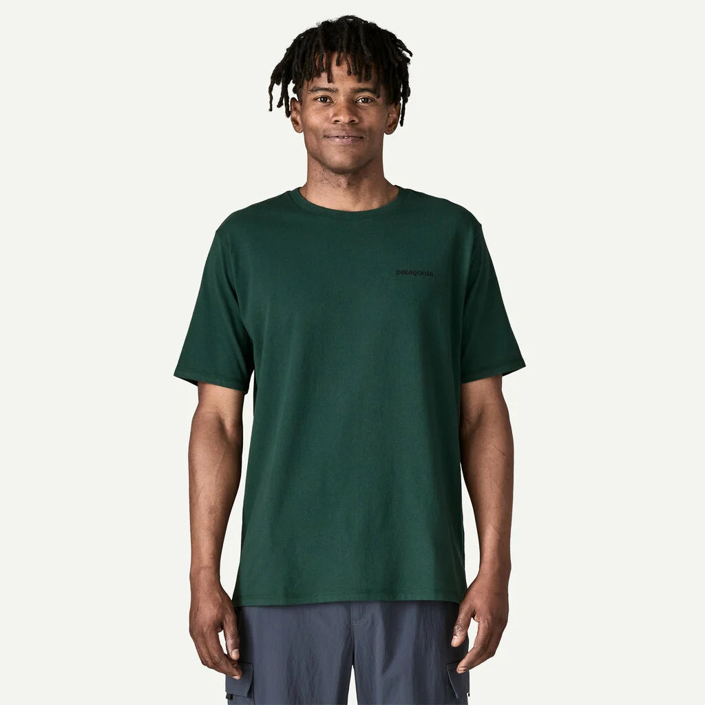 Patagonia Men's P-6 Logo Responsibili-Tee - Cascade Green